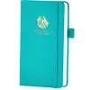 Amazon Full English 2027-2028 Planificador Agenda Libro A6 Correa de Cuero Sintético Cuaderno Planificador