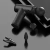 Pistola de Fascia Multifuncional Inalámbrica de Mango Largo Masajeador Eléctrico para Relajación Muscular Mini Pistola de Fascia para Cuello Masajeador de Hombro y Cuello