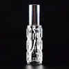 Botella de Perfume de Cristal Transparente 10ml Decantador de Perfume de Vidrio Mini Portátil Botella de Vidrio para Perfume Engrosada Venta al por Mayor