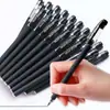 Venta al por mayor Pluma de Gel GP380 Carbono Mate 0.5mm Pluma Negra Pluma de Firma Oficina Estudiante Pluma para Examen Bolígrafo