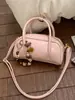 Bolsa Boston Retrô Transfronteiriça, Bolsa Almofada de Luxo, Nova Bolsa de Ombro da Moda 2026, Bolsa Transversal para Mulheres