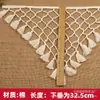 Directamente del fabricante: Fleco de Borla Triangular Estilo Bohemio, Toldo para Textiles del Hogar de Exterior, Accesorios de Decoración para Cojines