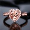 Anillo Abierto en Forma de Corazón con Ocho Corazones y Ocho Flechas Chapado en PT950 Celebrante en Línea Diamante Mosan Champán de Simulación para Mujer