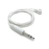 Cabezal de Audio de Tres Polos de 6.35 mm Personalizado, 2 Hebillas Magnéticas, Cableado para Instrumento de Fisioterapia Meridiana, Cables de Electrodo con Hebilla Magnética