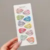Pinzas para el pelo de estrella para niñas pequeñas, pinzas BB para flequillo lateral que no dañan el pelo, lindas pinzas para flequillo, accesorios para el pelo