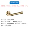 Soporte para Papel de Cocina de Acero Inoxidable 304 Soporte para Papel Higiénico de Baño Sin Taladro Soporte para Papel de Baño Soporte para Rollo de Papel Montado en Pared para Baño