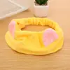 Moda orelhas de gato banda de cabelo mulheres ioga lavagem facial maquiagem faixa de cabelo enfeites de cabelo fabricantes de banda de cabelo