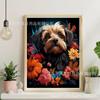 Amazon Pintura Diamante 5D Comercio Exterior Transfronterizo Animal Perro Diamante Redondo Diamante Completo Hecho a Mano DIY Punto de Cruz Pintura Decorativa Fábrica