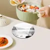 Alfombrilla de Ratón Redonda Estilo Clásico, Salvamanteles Pequeño Estilo Chino, Posavasos Antideslizante, Pinza para Ollas Mediana Aislante de Cocina
