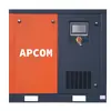 Compresor de aire de tornillo de frecuencia variable con imán permanente, 15 kW, compresión de dos etapas, grado industrial, bajo ruido, compresor de aire de 22 kW