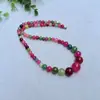 Pulseras de ágata con patrón de dragón de turmalina al por mayor para hombres y mujeres, suministro para transmisiones en vivo, collares y pulseras modelo de puesto callejero de 10 yuanes
