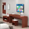 Mueble de TV para Hotel y Armario para Maletas Combinados Minimalista Moderno Especial para Hotel y B&B Juego Completo de Mesas Personalizadas para Habitación Estándar