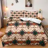 SHEIN ropa de cama de tres piezas decoración de flor de anacardo mandala de tres piezas decoración del hogar del dormitorio ropa de cama de tres piezas