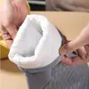 Luvas de Cozinha Quentes de Venda Transfronteiriça, Luvas de Forno Estilo Nórdico, Manga de Silicone, Luvas de Micro-ondas com Camada Dupla Anti-Escaldante e Isolamento Térmico