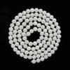 Jade branco natural raiz de bodhi 114 contas lisas contas redondas de arremesso alto contas cilíndricas Pulseira de mão DIY Contas para Wen play fábrica atacado