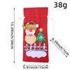 Nuevos Suministros para Fiesta de Navidad Decoraciones Navideñas Bolsa para Vino Tinto de Viejo Calcomanías Navideñas Set Decorativo para Botella de Vino