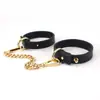 Juguetes Sexuales Sm, Esposas Individuales de Cuero, Interacción en Pareja, Bondage, Juguetes para Coquetear, Productos Alternativos para Adultos
