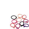 Goma elástica súper elástica a juego de color, anillo para el cabello, accesorios coreanos para el cabello, cuerda para el cabello al por mayor