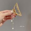 Venta caliente transfronteriza, horquilla con borla de mariposa para mujer, horquilla con forma de tiburón en la espalda para celebridades de Internet, horquilla para tocado, accesorios para el cabello de alta calidad