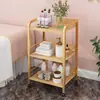 Carro para Herramientas de Ventosaterapia de Salón de Belleza Carrito Pequeño Estante de Almacenamiento Móvil Estante de Almacenamiento Ligero Multicapa Gabinete de Belleza para Uñas