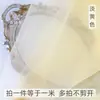 Tejido de gasa de organza encriptada verde gasa suave retazos de tela para manualidades Hanfu ceremonia de boda fondo de escenario fotografía tela suave