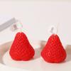 Vela Aromática de Fresa Hecha a Mano para Celebridades Creativas de Internet al por Mayor Vela Aromática Estilo Hogar Adornos de Regalo de Mano para Boda