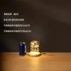 Capa de vidro Amazon transfronteiriça flor eterna caixa surpresa blocos de construção capa de poeira aromaterapia lâmpada LED fabricantes atacado