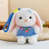 [Auténtico] Lindo y Adorable Colgante de Conejito Peluche Muñeco Conejo Encanto para Bolsa Llavero