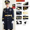 Nueva Ropa de Trabajo de Seguridad Ropa de Invierno Ropa de Conserje Imagen Uniforme Abrigo de Lana para Hombre Chaqueta Larga Gruesa