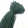 En Stock 5mm Poliéster Colorido Puntos Patrón Trenzado Cordón DIY Correa para Bolso Hecha a Mano Cuerda para Paraguas Llavero Cadena para Teléfono