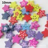 Variedad de hebillas planas opcionales sin agujero para impresión, accesorios de joyería de madera, manualidades, hebilla decorativa para muñeca