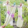 Paquete de 30 Pinzas a Prueba de Viento Pinzas para Ropa Ropa Interior Calcetines Plástico Pinzas Pequeñas con Cesta de Almacenamiento Pinzas para Secar Ropa de Edredón