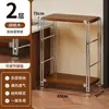 Estante para microondas de cocina, estante de almacenamiento de varias capas de pie estilo japonés, mesa multifuncional para cortar y preparación para el hogar