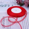 1 cm de fita de neve DIY arco acessórios para o cabelo material fita de embalagem de presente de bolo de casamento colorido fita transparente