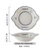 Juego de Cuenco y Plato Estilo Japonés, Juego Completo de Vajilla Cerámica para Restaurante Japonés, Utensilios de Cocina, Platos, Cuencos, Juego Completo de Cuencos de Arroz de 5 pulgadas7