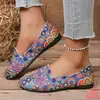 Nuevos Zapatos Planos de Primavera y Otoño para Mujer, Mocasines de Punta Fina, Zapatos Slip-On de Tacón Bajo, Zapatos de Boca Baja de Talla Grande para Mujer
