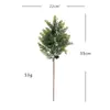 Árvore de Natal Artificial Transfronteiriça Abeto Nobre, Pinheiro Australiano do Sul, ramos de pinho artificiais, decoração de pinho frio plantas verdes