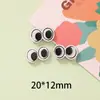 Boca de salsicha engraçada olhos nariz de porco capa de celular brinquedo de pelúcia material acessórios diy cola de creme grampo de cabelo resina