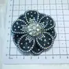 Atacado do Fabricante Novo Sapato de Vidro com Strass Fivela de Sapato Flor Joia Acessórios para Sapato Feminino Acessórios Decoração de Sapato com Diamante