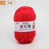 Venta al por mayor de fábrica comercio exterior hilo acrílico diy zapatillas tejidas a mano lana acrílica hilo para zapatos tejidos a crochet cojín hilo para muñecas