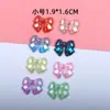Venta al por mayor de fábrica moño gato KT hielo acrílico transparente accesorios material DIY hecho a mano pasador hebilla de zapato decoración de teléfono móvil