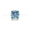 Brincos de Titânio F136 2,0 mm Mini Zircônia Banhados Preto Stud de Nariz Stud de Lábio Stud de Orelha G23 Liga de Titânio Joias para Piercing