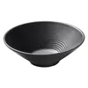 Xiangyuanmei Vajilla de melamina tazón grande comercial patrón de piedra esmerilada tazón para fideos para hot pot picante, fideos de arroz, fideos para sopa, tazón grande para sopa