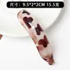 Presilha de Cabelo Banana Torcida Vintage, Simples e Elegante, Grampo de Cabelo de Cor Sólida de Alta Qualidade para Rabo de Cavalo Alto