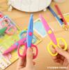 Seguridad Infantil Plástico Hecho a Mano DIY Álbum de Fotos Tijeras de Encaje para Fotos para Estudiantes Accesorios para Álbumes de Fotos de 5 Pulgadas 6 Estilos