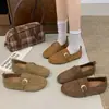 Zapatos Birkenstock Estilo Old Money Suela Suave Mate para Mujer, Otoño 2026 Nuevos Mocasines Cómodos sin Cordones para Mujer