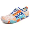 Zapatos de natación fitness multifuncionales para exteriores para hombre y mujer, coloridos, anti-corte, para senderismo, zapatilla nueva de cinco dedos