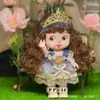 Boneca Cheia 28cm Boneca Expressão Engraçada Fofa Boneca Feia Fofa Corpo Inteiro Vinil Olho 3D 5 Articulações Brinquedo Infantil