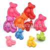 Botones de oso Taiji de dibujos animados a color directo de fábrica, ropa para niños, pies de osito de plástico, botones de ropa para niños
