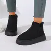 2026 Invierno Nuevo Comercio Exterior Más Terciopelo Engrosado Cálido Manga Zapatos de Algodón Venta al por Mayor Suela Gruesa Tallas Grandes Botas de Nieve Mujer